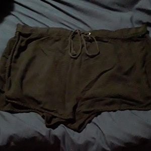 Rayon shorts